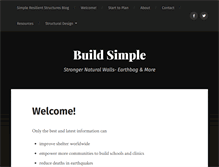 Tablet Screenshot of buildsimple.org